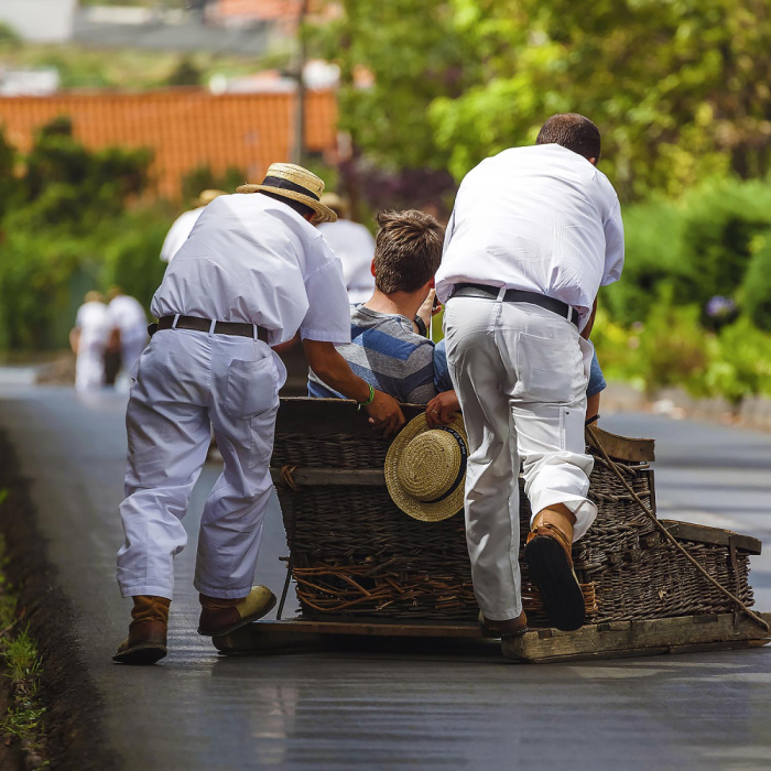 Wicker Toboggan